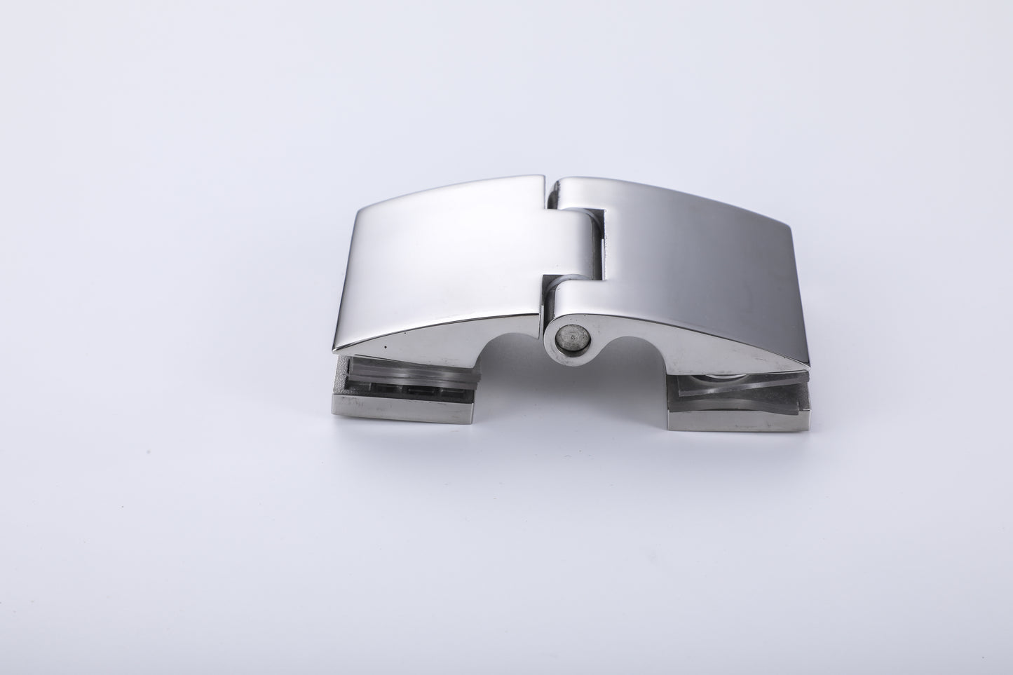 180° Glass-to-Glass Shower Hinge, Stainless Steel Bathroom Accessory