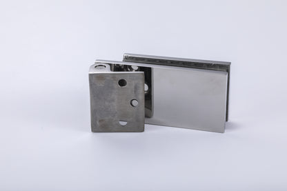 90 Degree Wall to Glass Hinge for Frameless Tempered Shower Glass Door， Bathroom Hardware Accessories