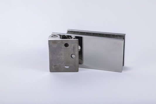 90 Degree Wall to Glass Hinge for Frameless Tempered Shower Glass Door， Bathroom Hardware Accessories