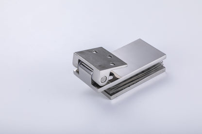 90 Degree Wall to Glass Hinge for Frameless Tempered Shower Glass Door， Bathroom Hardware Accessories