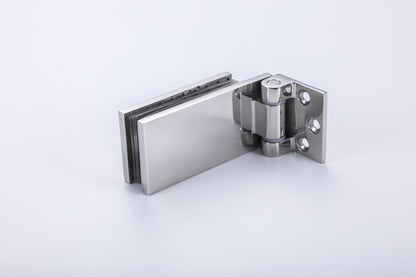 90 Degree Wall to Glass Hinge for Frameless Tempered Shower Glass Door， Bathroom Hardware Accessories
