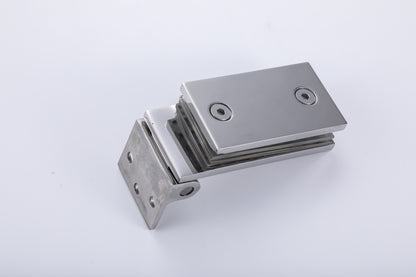 90 Degree Wall to Glass Hinge for Frameless Tempered Shower Glass Door， Bathroom Hardware Accessories
