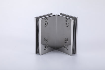 3D Concealed Stainless Steel Clamp for Frameless Shower Glass Door, Bathroom Hardware Fittings