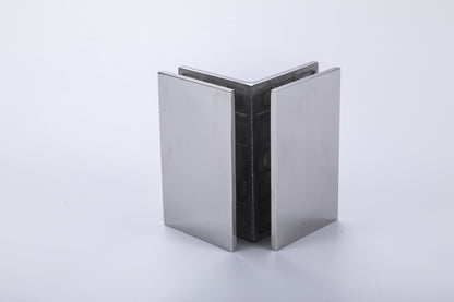 3D Concealed Stainless Steel Clamp for Frameless Shower Glass Door, Bathroom Hardware Fittings