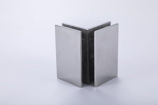 3D Concealed Stainless Steel Clamp for Frameless Shower Glass Door, Bathroom Hardware Fittings