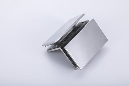 3D Concealed Stainless Steel Clamp for Frameless Shower Glass Door, Bathroom Hardware Fittings