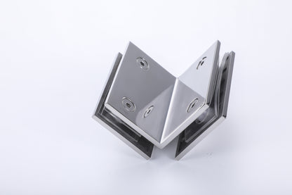 3D Concealed Stainless Steel Clamp for Frameless Shower Glass Door, Bathroom Hardware Fittings