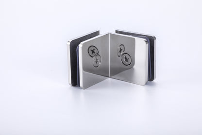 Shower Door Hardware for Tempered Glass, Glass Clamp Fittings, Bathroom Accessories