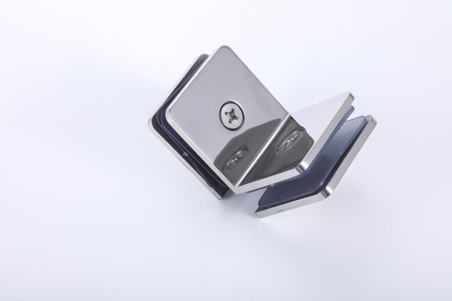 Shower Door Hardware for Tempered Glass, Glass Clamp Fittings, Bathroom Accessories