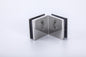 Bathroom Shower Glass Door Hardware – Stainless Steel Glass-to-Glass Clamp Bracket
