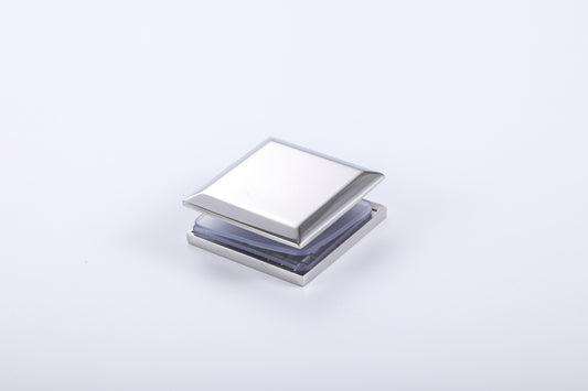 Stainless Steel Chrome-Plated Glass Clamp, Fastener for Shower Door Hardware