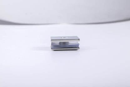 Stainless Steel Chrome-Plated Glass Clamp, Fastener for Shower Door Hardware