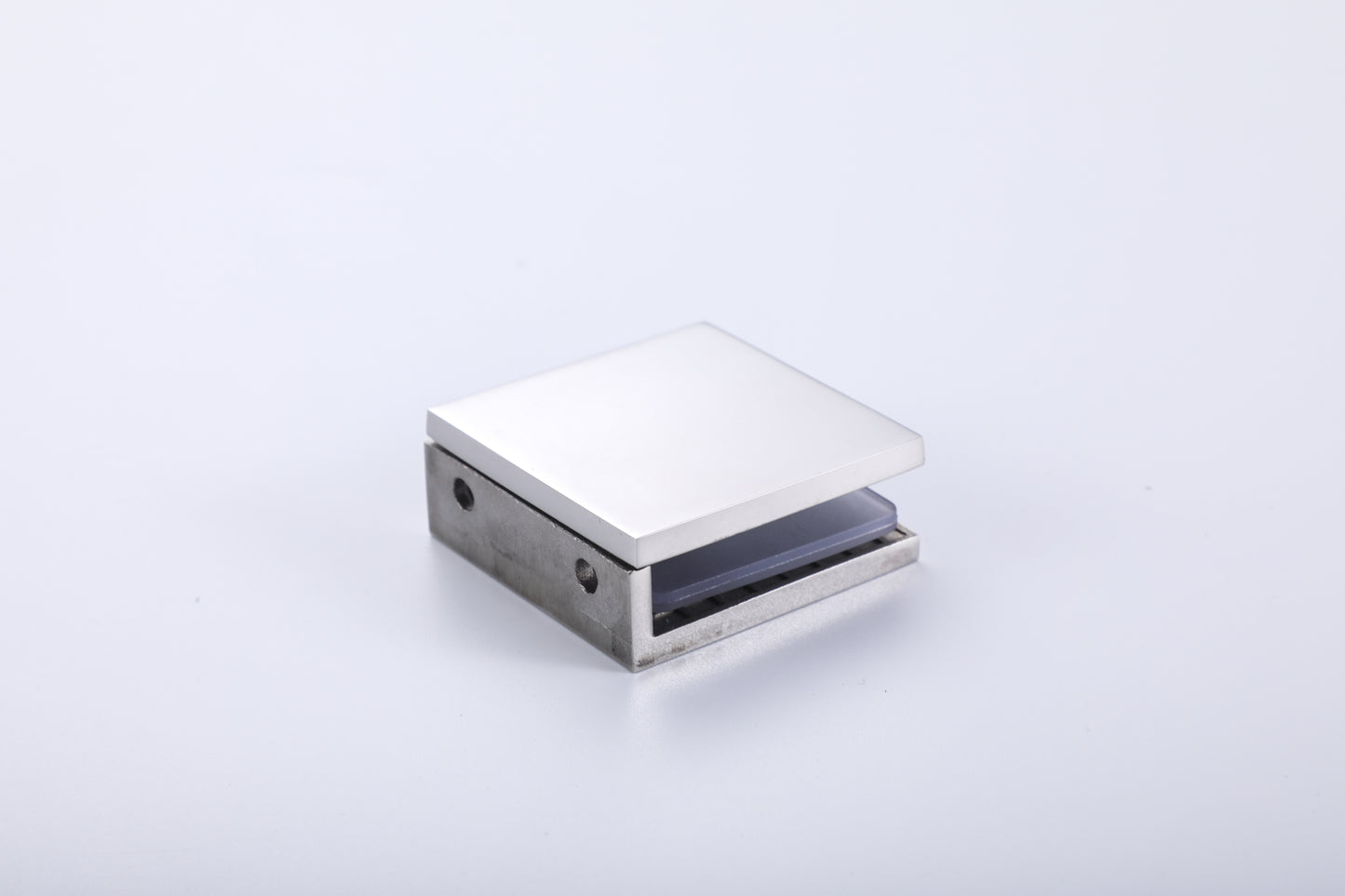 Wall-Mounted Clamp for Frameless Shower Glass Door, Bathroom Hardware Fitting