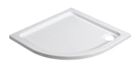 Low-Height Shower Tray – Acrylic or Resin, Optional Drainer, Multiple Sizes