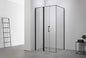 6mm Tempered Glass Pivot Shower Door – Zinc Alloy Pivot & Handle, Aluminum Frame, 15mm Adjustable Extension  HC-3F