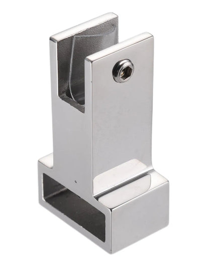 Stainless Steel Glass Hardware, Heavy Duty Bracket Clamp Fixing Clip for Glass Fittings
