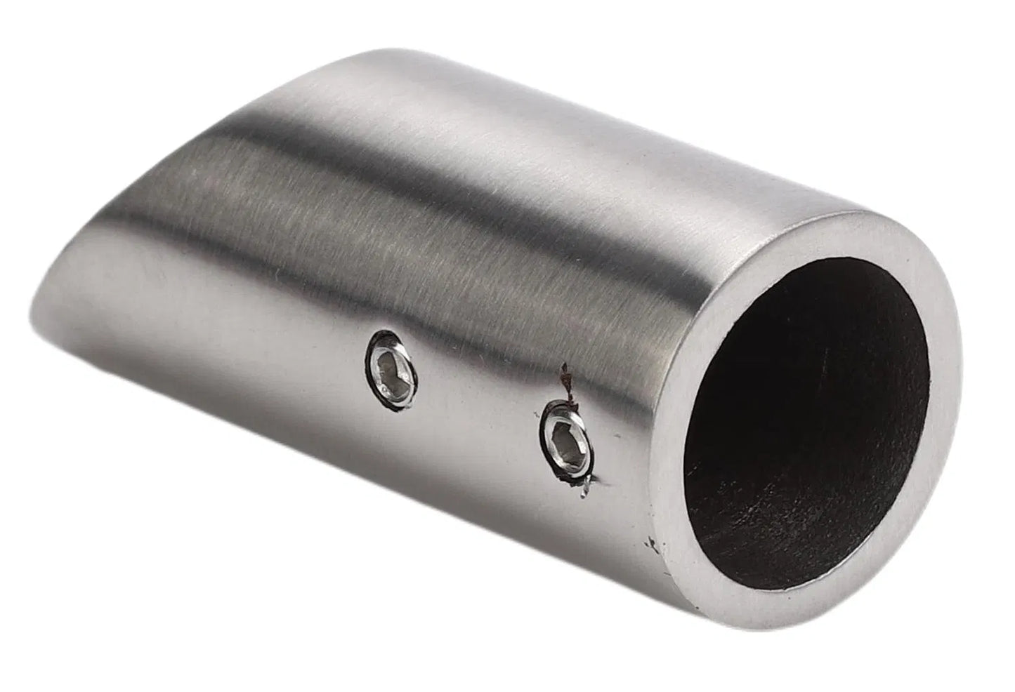 316 Stainless Steel 45° Wall-Mount Connector – Support Bar Fitting for Shower Enclosure