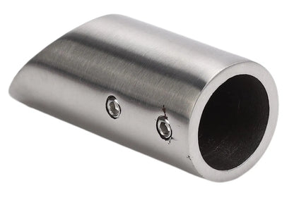 316 Stainless Steel 45° Wall-Mount Connector – Support Bar Fitting for Shower Enclosure