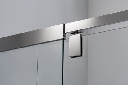 6mm Tempered Glass Pivot Shower Door – Stainless Steel Hinge, 100mm Adjustable  UD-2P