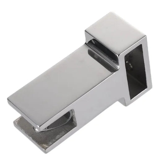 Stainless Steel Glass Hardware, Heavy Duty Bracket Clamp Fixing Clip for Glass Fittings