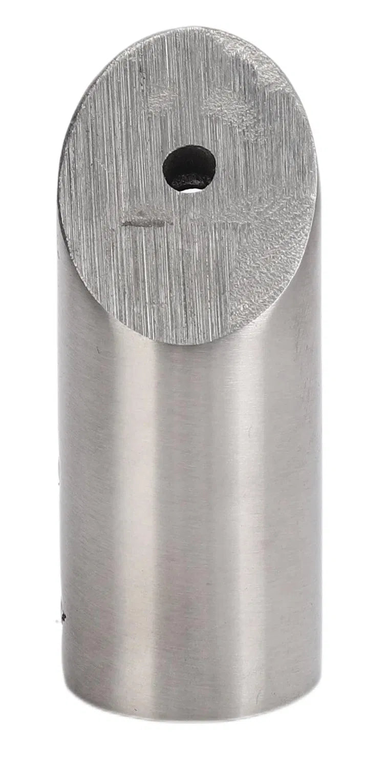 316 Stainless Steel 45° Wall-Mount Connector – Support Bar Fitting for Shower Enclosure