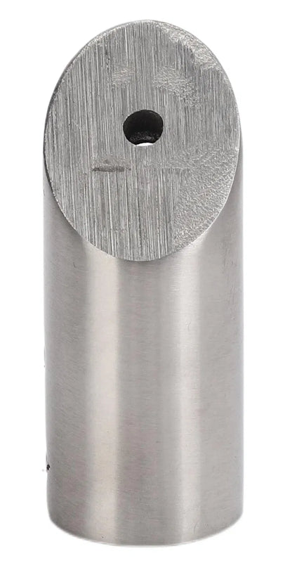 316 Stainless Steel 45° Wall-Mount Connector – Support Bar Fitting for Shower Enclosure