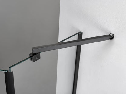 8mm Pivot Shower Door – Stainless Steel Hinge & Handle, Aluminum Frame, 100mm Adjustable  JC-3P