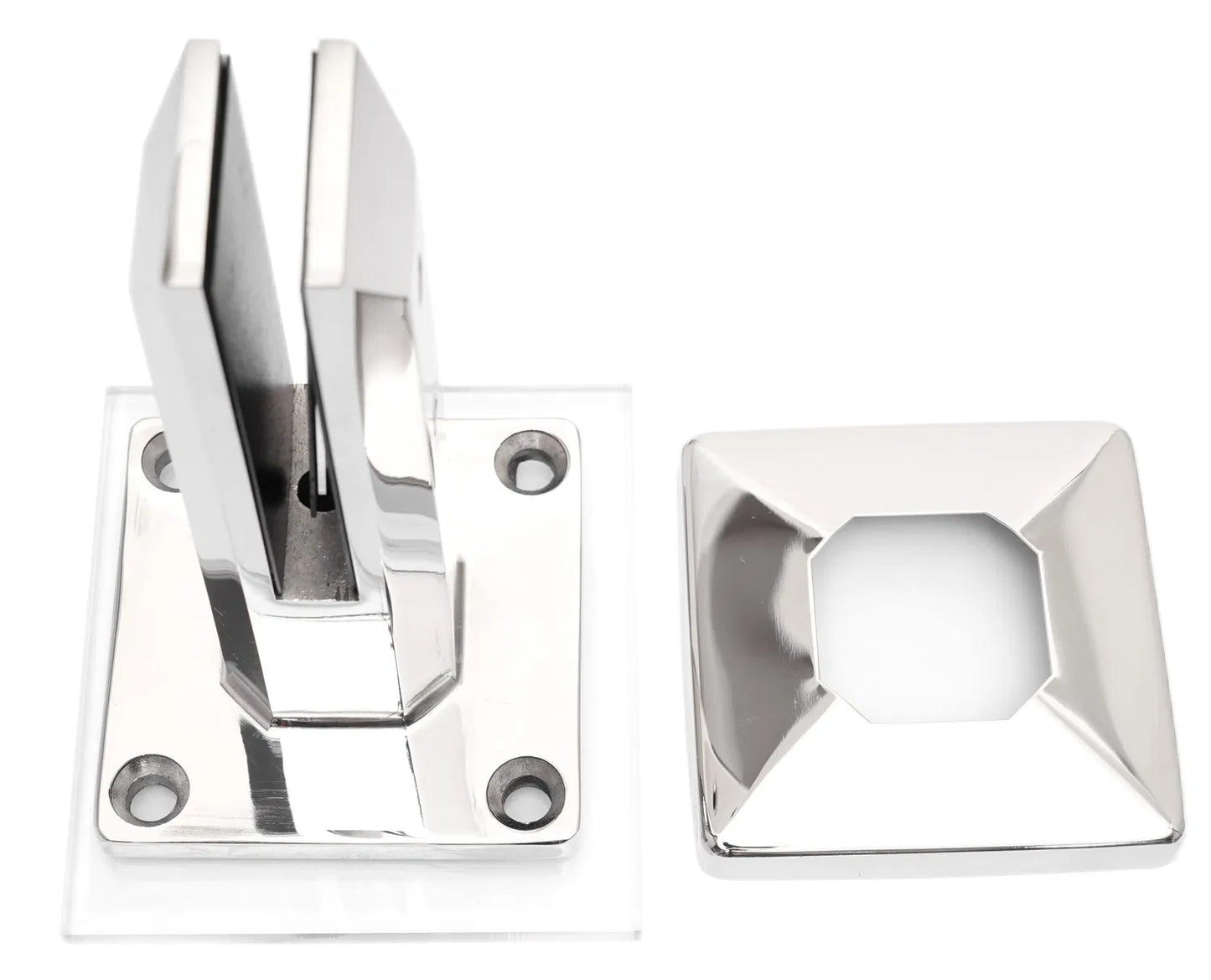 2205 Duplex Stainless Steel Spigots and Post Brackets – Glass Balustrade & Railing Hardware