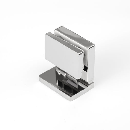 304 Stainless Steel Bathroom Fittings, 90° Wall-to-Glass Shower Hinge