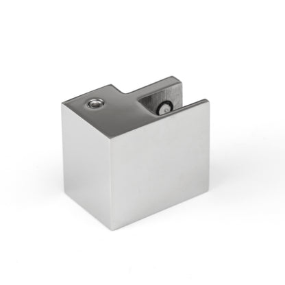 Frameless 304 Stainless Steel Bathroom Shower Enclosure Pipe-to-Glass Support Hardware Connector