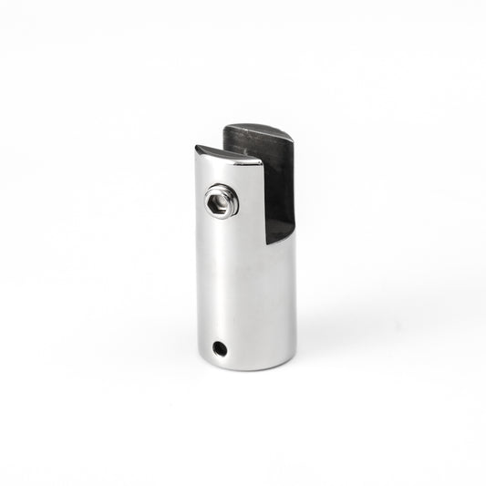 Stainless Steel Clamp Bracket for Tempered Glass Shower Doors – Bathroom Hardware Accessories