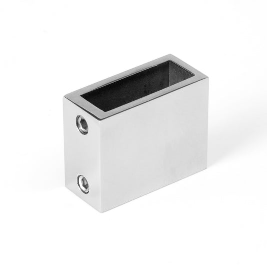 ASTM Certified Stainless Steel Sliding Shower Glass Hardware – Wall-Mount Connectors