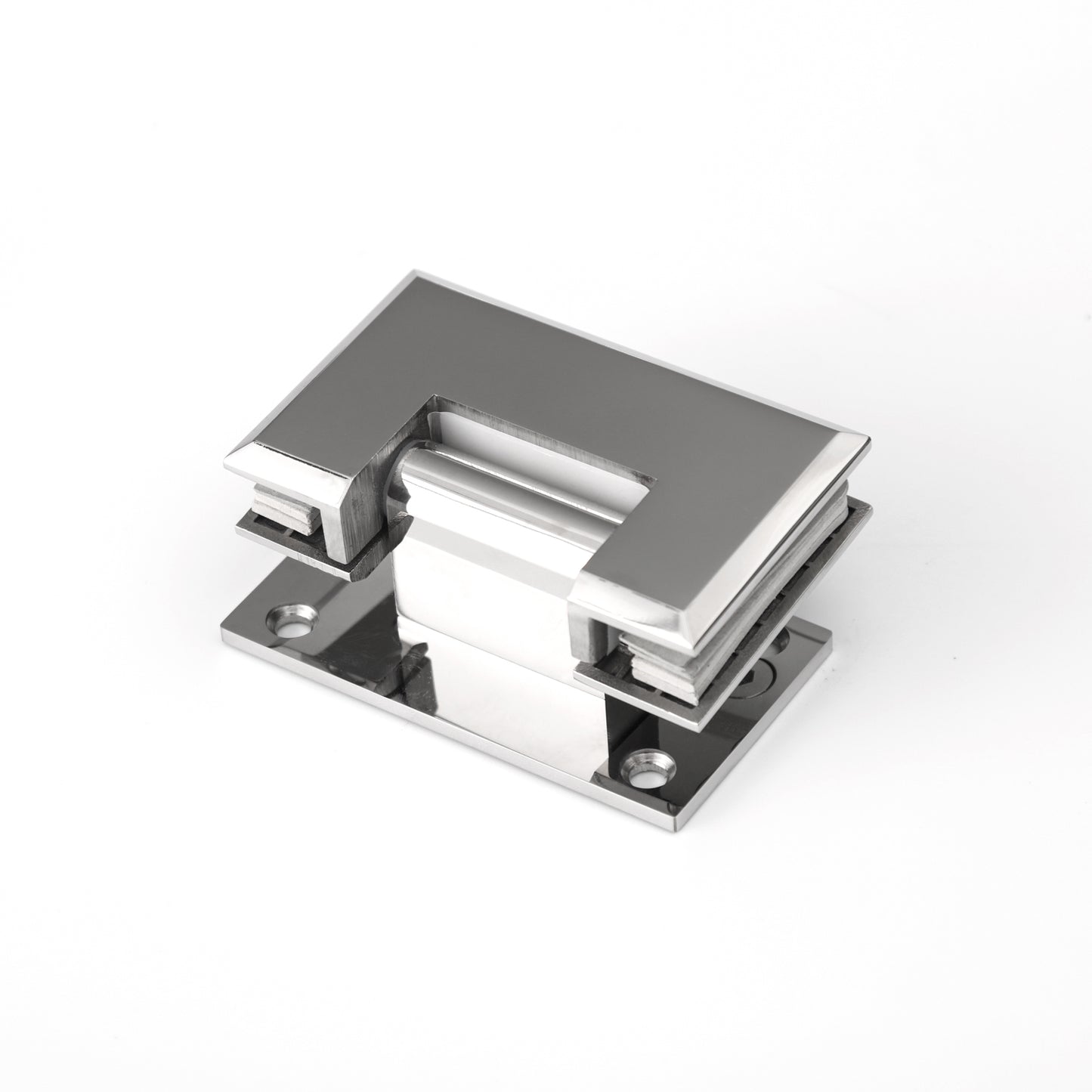 PVD Coated Frameless Shower Door Hinge, Bathroom Shower Enclosure Hardware for 8mm, 10mm, 12mm Glass