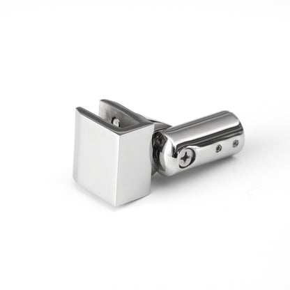 Pipe Hanging Clamp Bracket, 304 Stainless Steel Frameless Shower Glass Door Hardware
