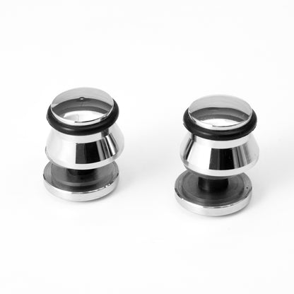304 Stainless Steel Sliding Glass Door Hardware Set – Tempered Glass Door Fittings