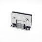 Heavy-Duty 304 Stainless Steel 90° Wall-to-Glass Pivot Hinge for Frameless Tempered Shower Door