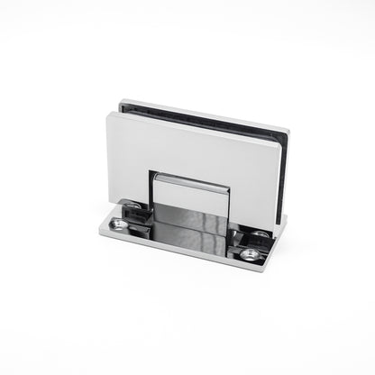 Heavy-Duty 304 Stainless Steel 90° Wall-to-Glass Pivot Hinge for Frameless Tempered Shower Door