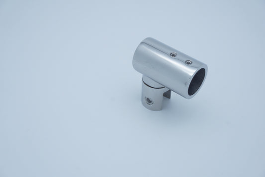 316 Stainless Steel Adjustable Glass-Mount Bracket – Support Bar Fitting for Shower Enclosure