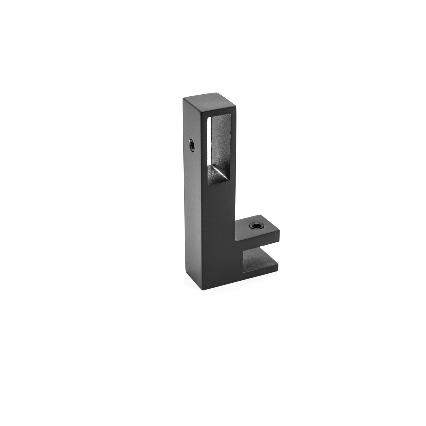 F-Type Square Tube Connector & Bracket for Shower Glass Clamp, Premium Bathroom Hardware