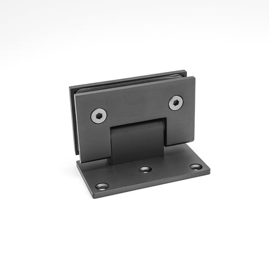 304 Stainless Steel Frameless Shower Door Hinge with Black Finish