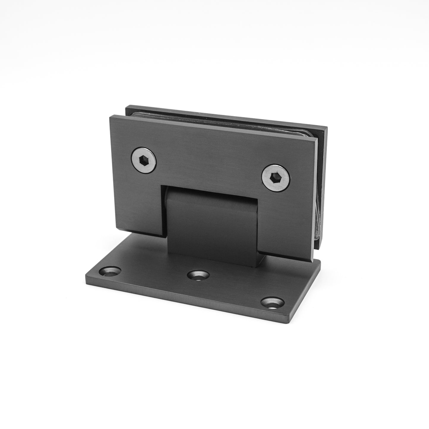304 Stainless Steel Frameless Shower Door Hinge with Black Finish