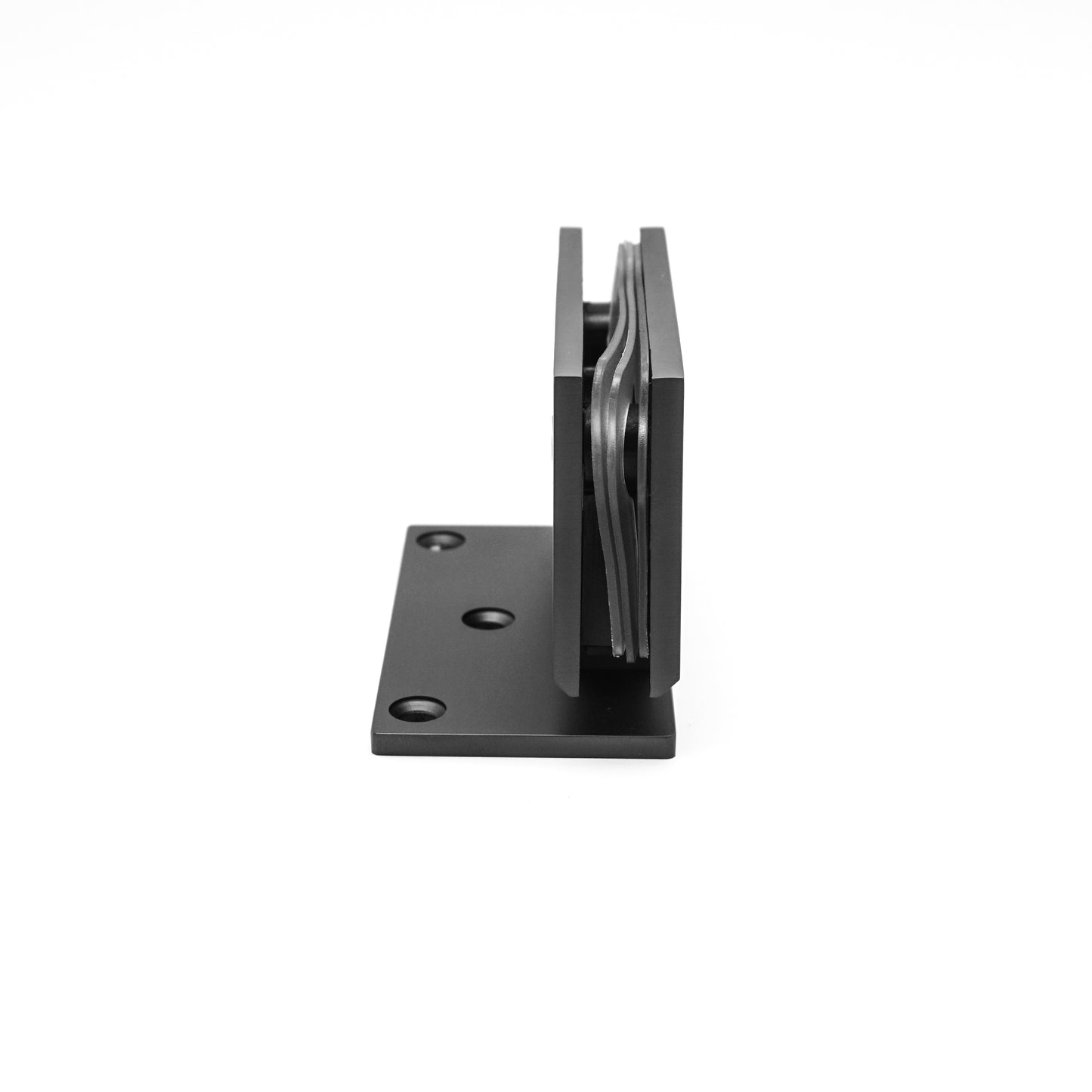 304 Stainless Steel Frameless Shower Door Hinge with Black Finish