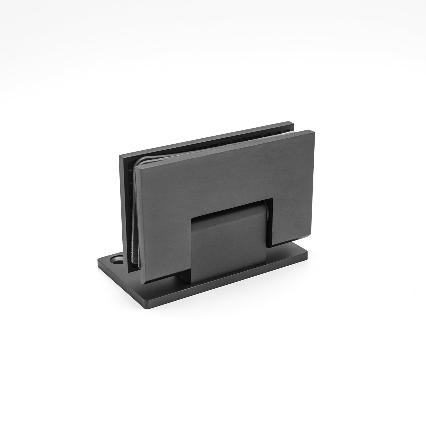 304 Stainless Steel Frameless Shower Door Hinge with Black Finish