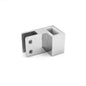 Bathroom Glass Hardware, Frameless Shower Door Tube Connector Clamp Flange Fitting