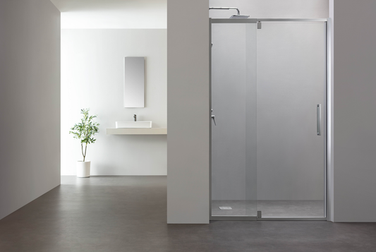 6mm Tempered Glass Pivot Shower Door – Stainless Steel Hinge, 100mm Adjustable  UD-2P
