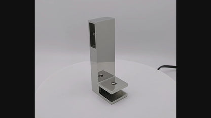 Stainless Steel Pipe Clamp Hanger Connector, Shower Room Glass Tube Fitting